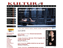 Tablet Screenshot of kultura-extra.de